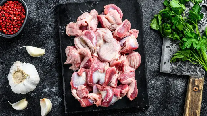 Coeurs de poulet pour chiens